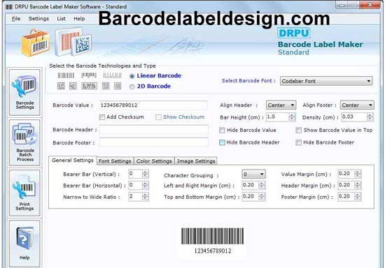 Design Barcode Label 7.3.0.1