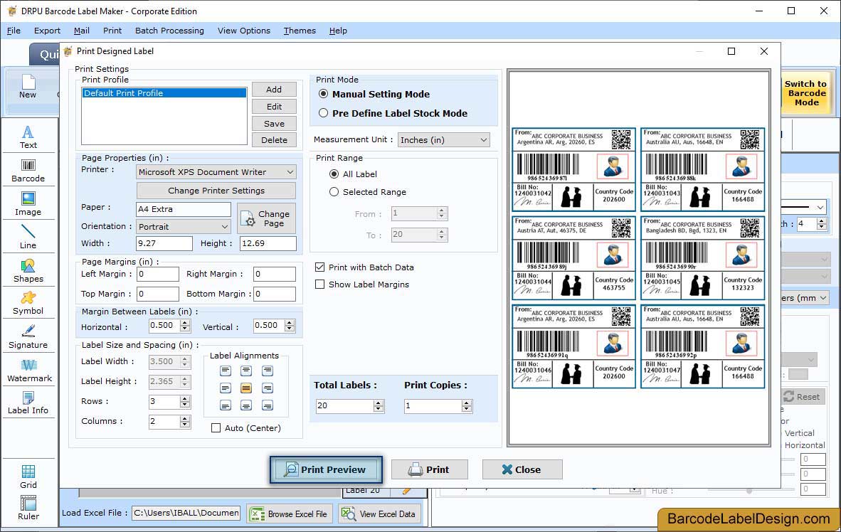 Print Settings