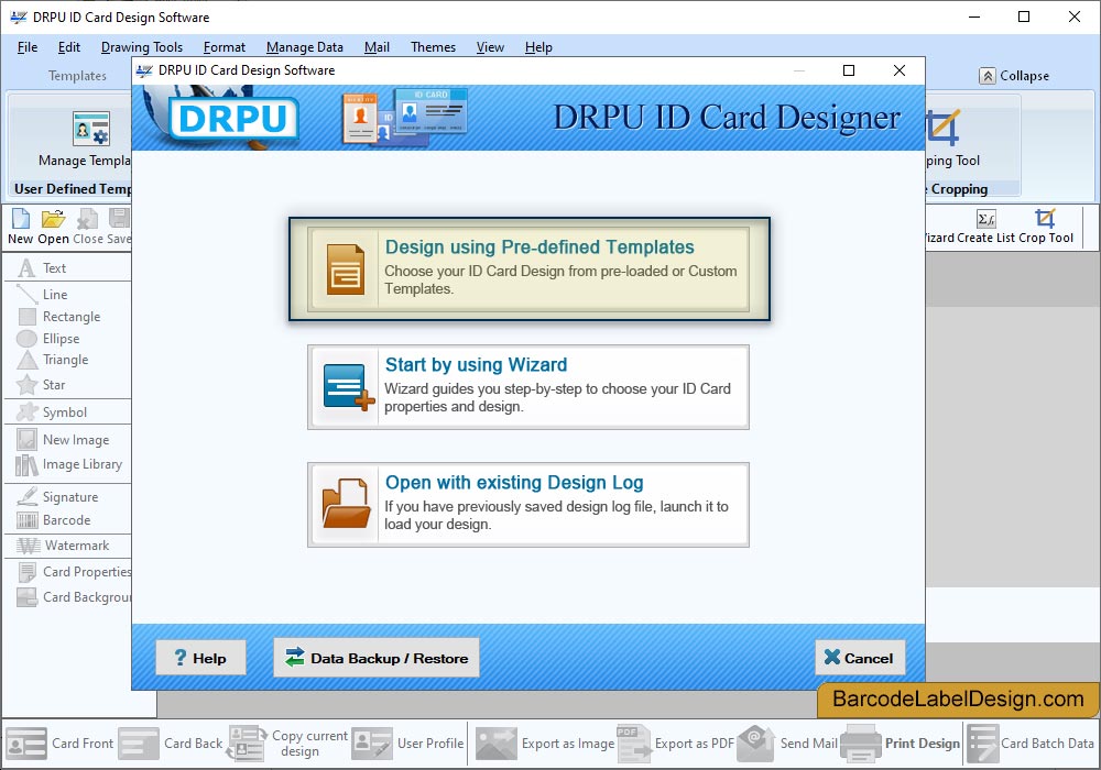 ID Card Designer Software