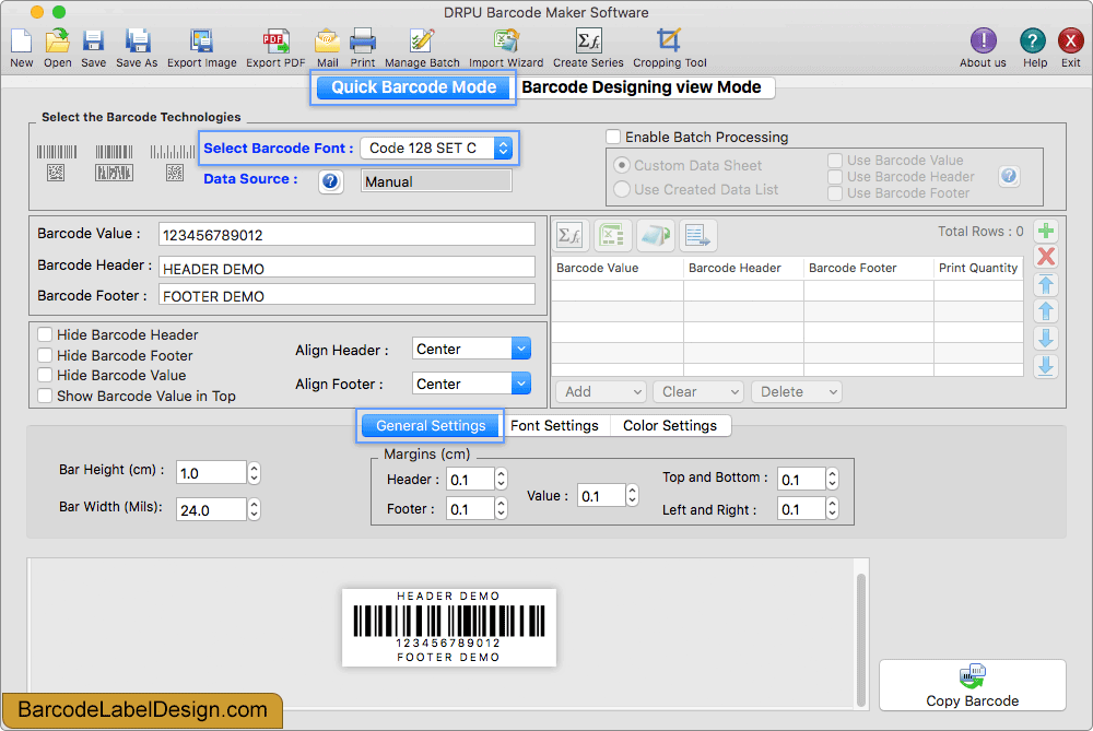 Mac Barcode Design Software