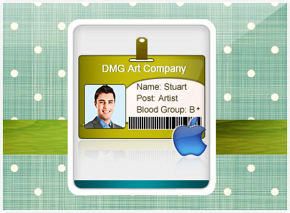 Mac Visitor ID Card