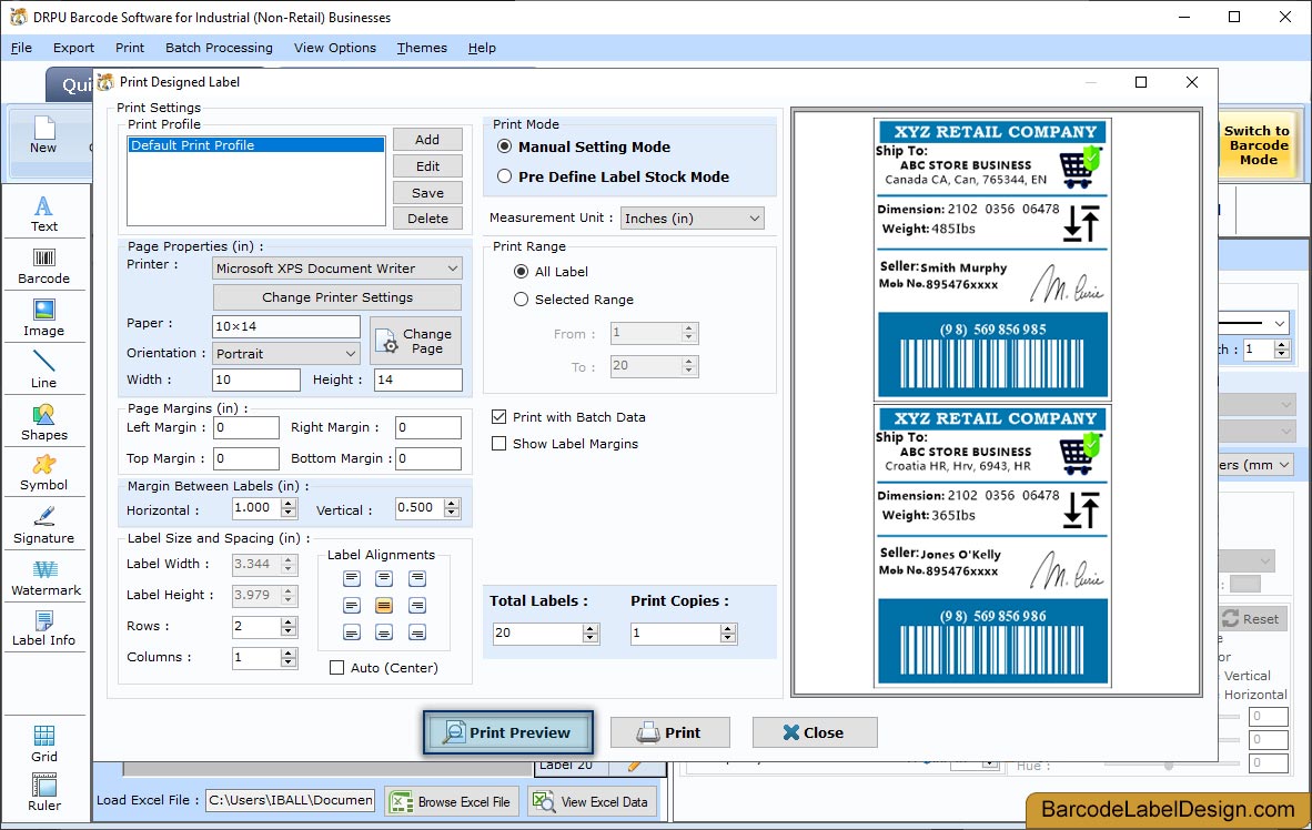 Print Settings