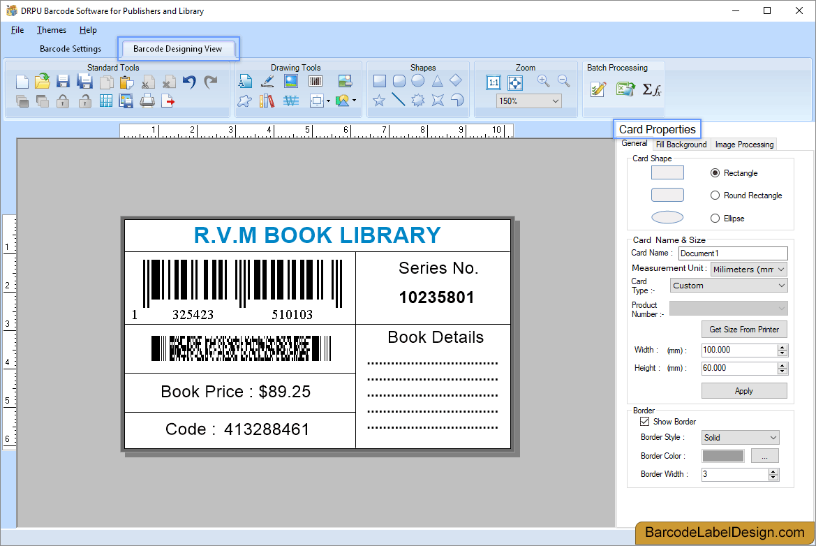 Barcode Label Design Software for Publishing Industry