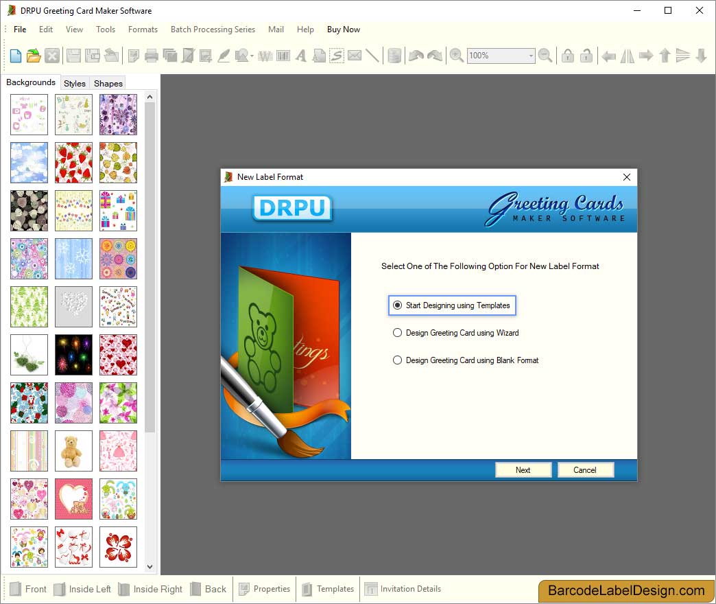 Greeting Card Maker Software