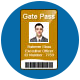 Visitors Gate Pass ID Cards Maker Software